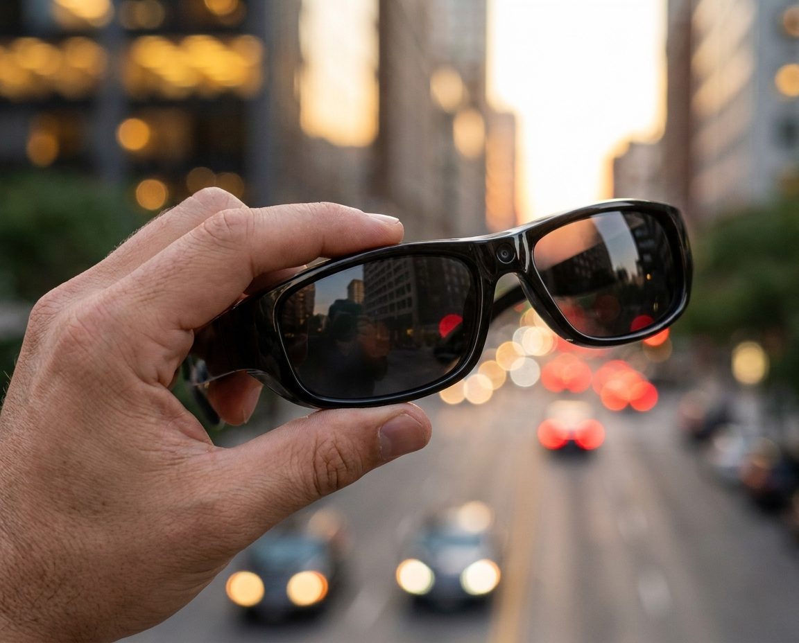 Retinosa VUE™ — Smart POV Recording Glasses