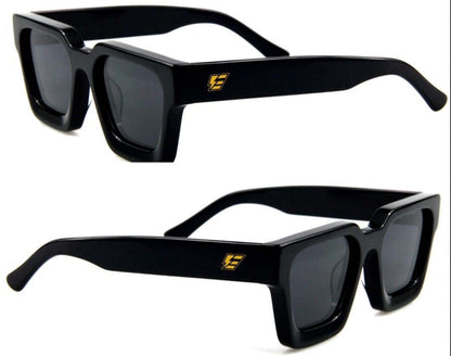 Lux Shades. Gloss Black. Polarized